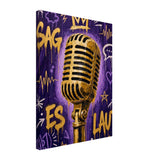 Sag es laut – Leinwand (Thick)