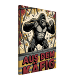Aus dem Käfig – Leinwand (Thick)