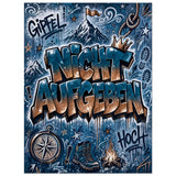 Nicht aufgeben – Aluminium