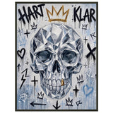 Hart & Klar – Museumsposter (gerahmt)