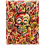 ICON SKULL – Crowned Red – Aluminium