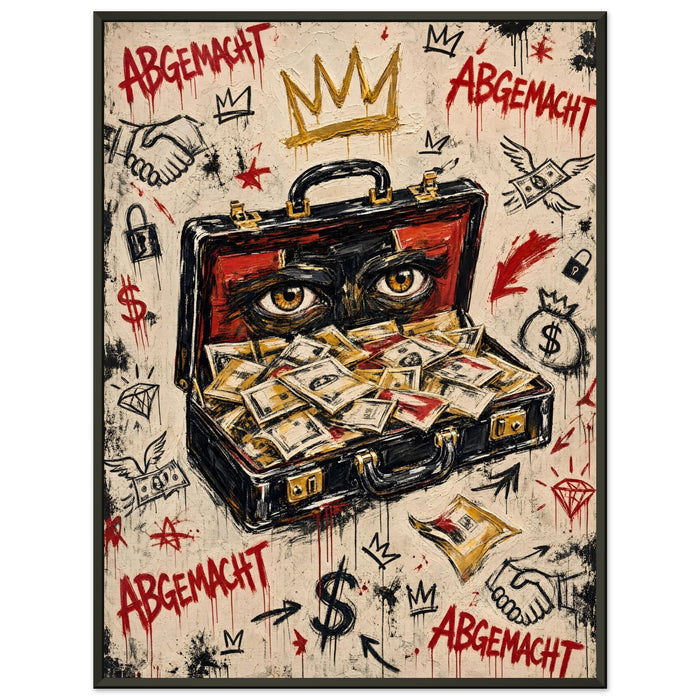 Abgemacht – Gerahmtes Poster (Metallrahmen)