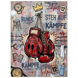 Runde Zwölf – Gebürstetes Aluminium