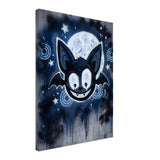 ICON BAT – Moonlight Blue – Leinwand (Slim)