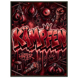Kämpfen – Museumsposter (gerahmt)