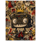 Street Black – ICON BOOMBOX – Gebürstetes Aluminium