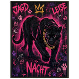 Jagd bei Nacht – Museumsposter (gerahmt)