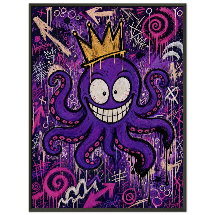 Deep Purple – ICON OCTOPUS – Gerahmtes Poster (Metallrahmen)