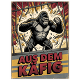 Aus dem Käfig – Aluminium