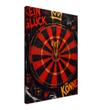 Kein Glück, Können – Leinwand (Slim)