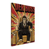 Der Boss – Leinwand (Slim)