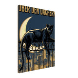 Über den Dächern – Leinwand (Thick)