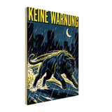 Keine Warnung – Leinwand (Thick)