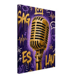 Sag es laut – Leinwand (Slim)