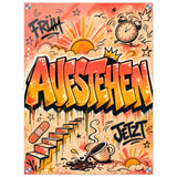 Aufstehen – Acrylglas