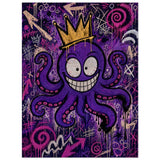 Deep Purple – ICON OCTOPUS – Gebürstetes Aluminium