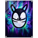 Aurora Neon – ICON CAT – Acrylglas